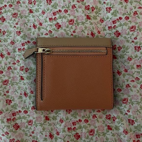 Coach Tan and Brown Leather Wallet - Picture 2 of 4